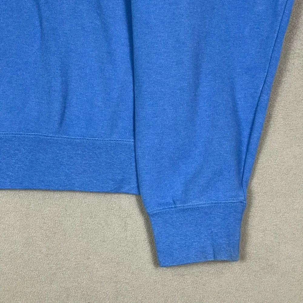Peter Millar Pullover Mens XL MF12K36 Blue Quarter Zip Cotton EUC